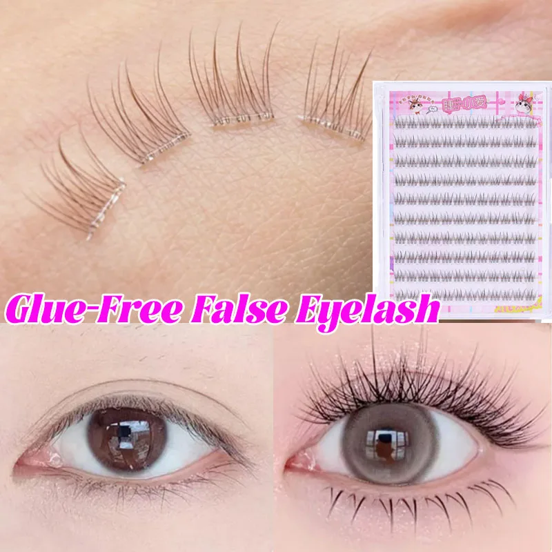 Eyelash Extension No 8 - Doğal Balık Kuyruğu Küme Yanlış Kirpik