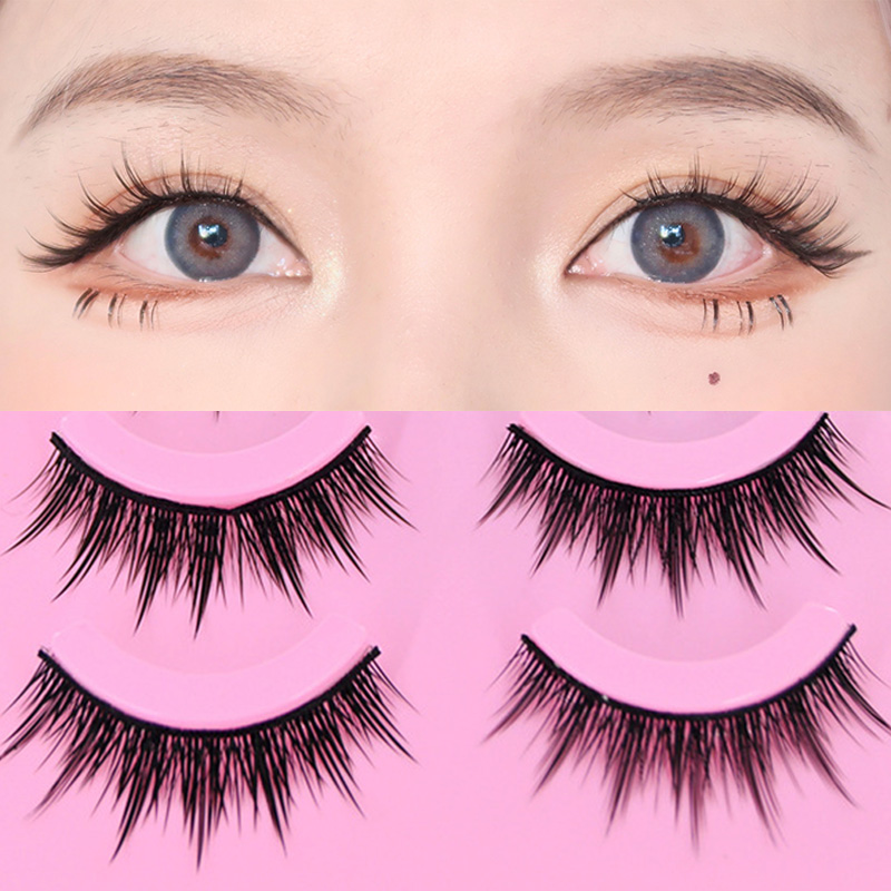 Eyelash Extension Japanese Style - 5 Çift Uzun Kalın Doğal Japon