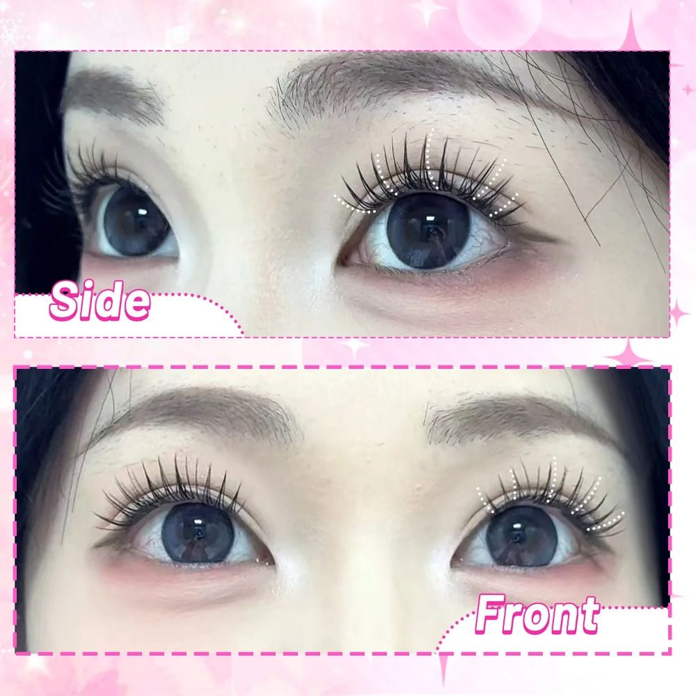Eyelash Extension No 8 - 24 Sıra 8-13mm Uzunlukta Takma Kirpikler