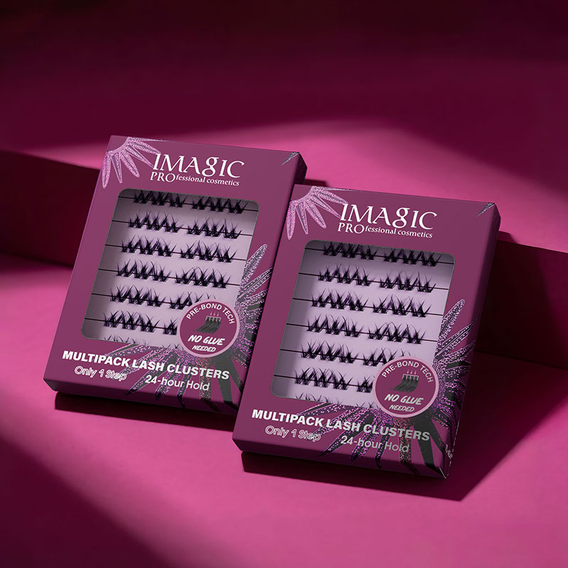 Eyelash Extension No 8 - IMAGIC Çoklu Paket Kirpik Demetleri Doğal