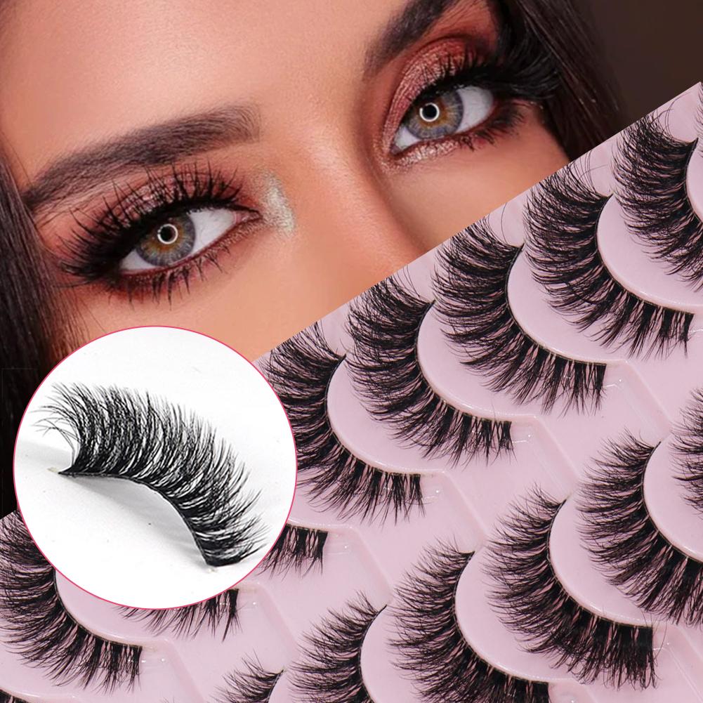 Eyelash Extension For Big Eyes - Tamamen Kabarık Takma Kirpikler Tilki Kirpikleri