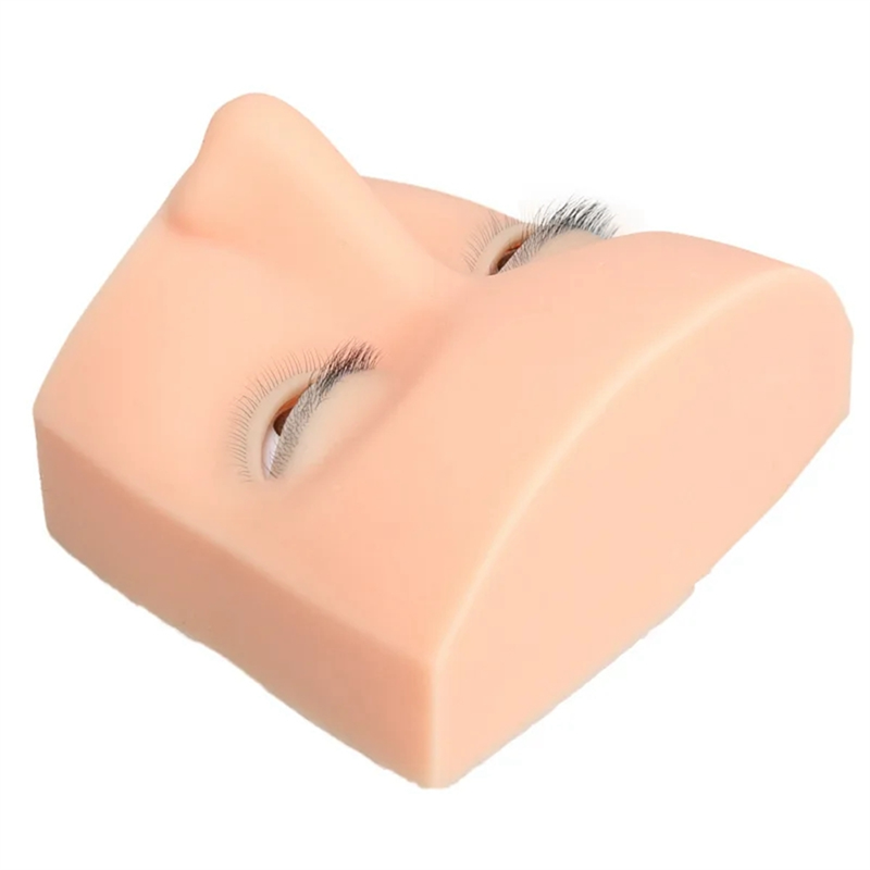 Eyelash Extension Open Eye - Yeni Gerçek 4 Katmanlar Manken Kafası