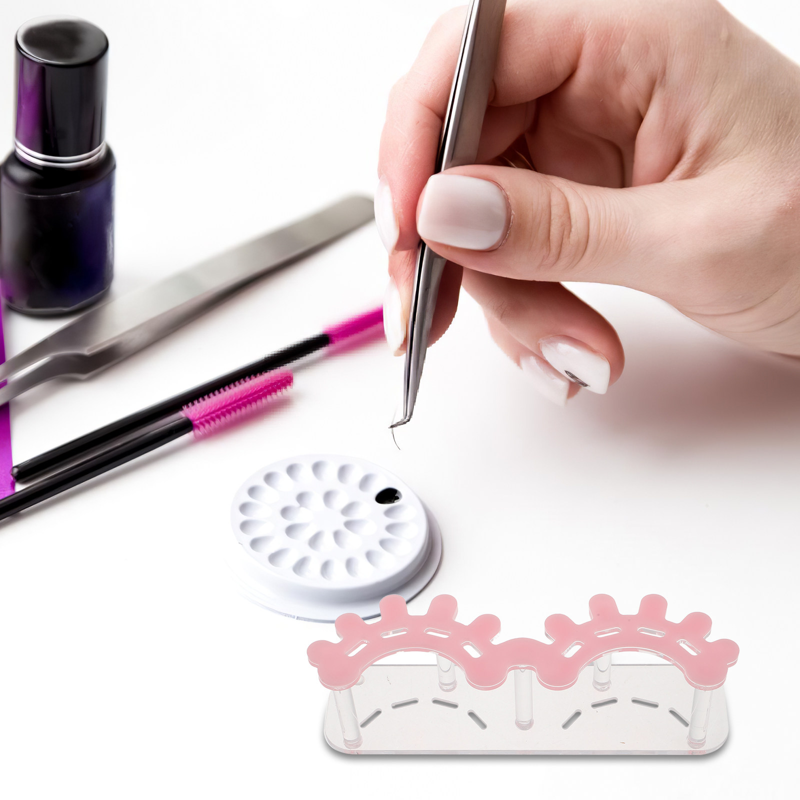 Akrilik Kirpik Cımbızı Düzenle - Eyelash Extension No 8 incelemesi ve fiyatı