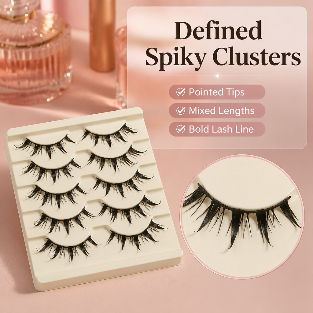 Cosplay Sahte Kirpikler 5 Adet - Eyelash Extension Japanese Style incelemesi ve fiyatı