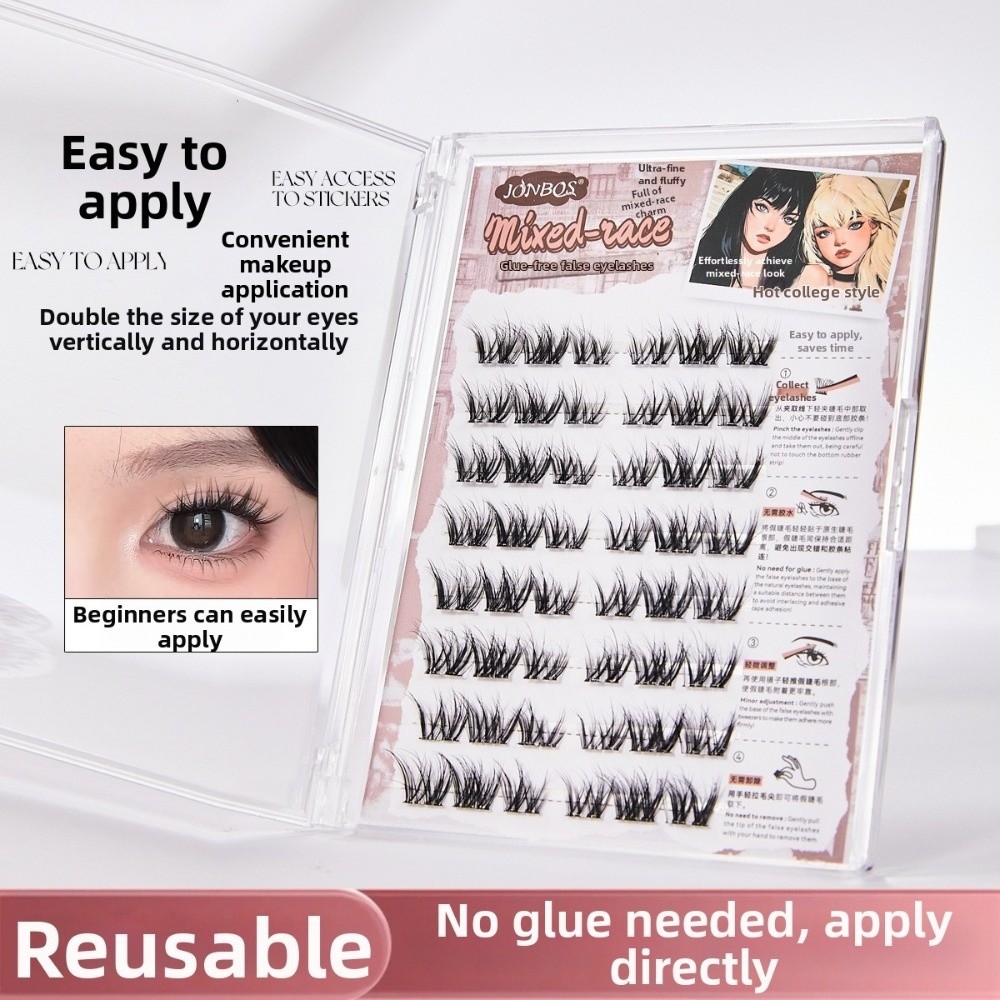 Kalın Kendinden Yapışkanlı Tak - Eyelash Extension No 8 incelemesi ve fiyatı
